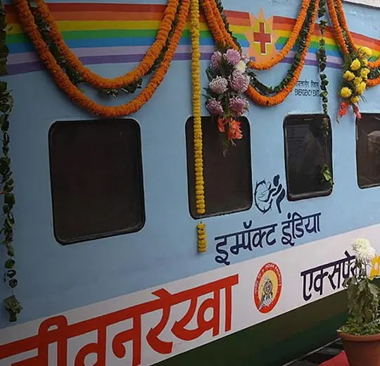 Lifeline express; the world first hospital train